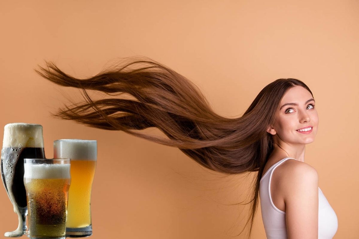 Dùng bia để chăm sóc tóc là phương pháp rất dễ thực hiện