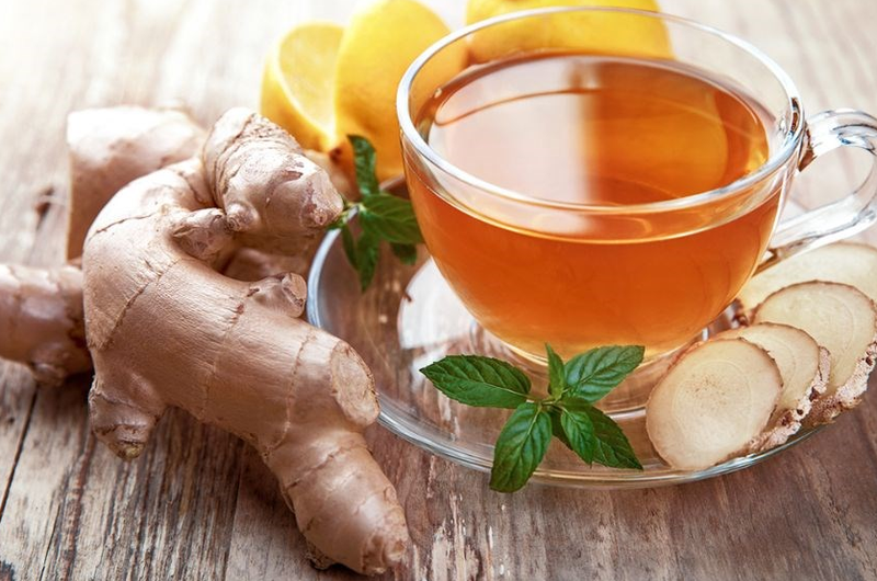 Gừng tươi có khả năng cải thiện dị ứng thời tiết cho bà bầu