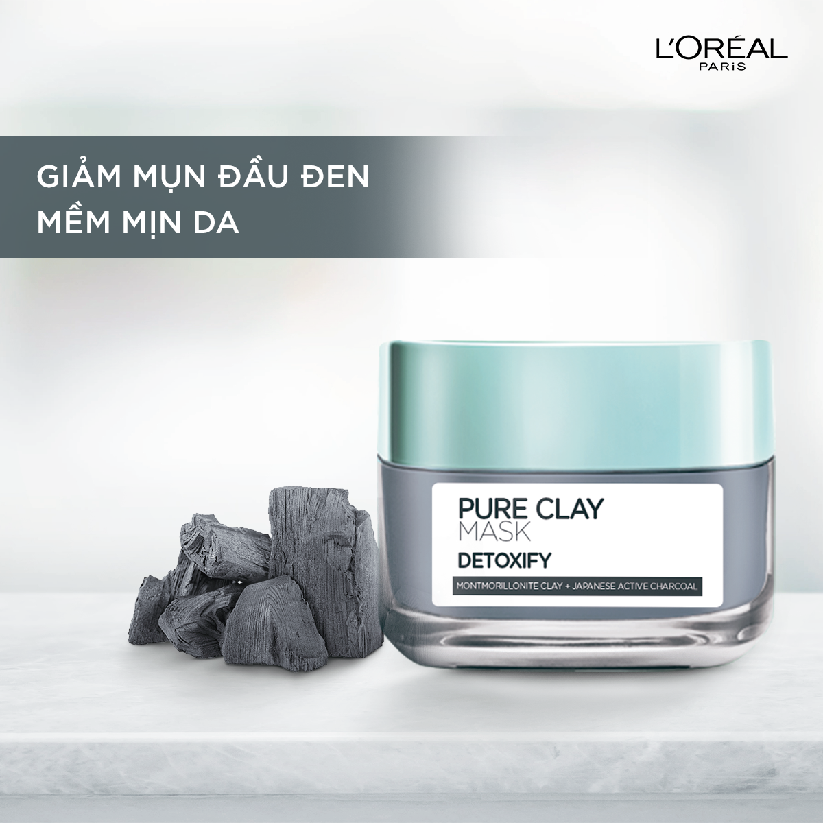 Mặt nạ đất sét L’oreal Paris Pure Clay