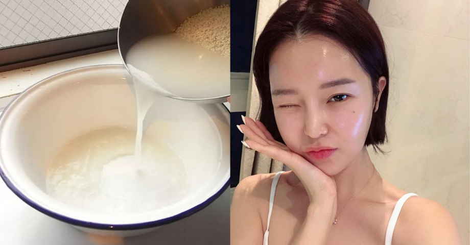 Nước vo gạo được sử dụng để làm đẹp da