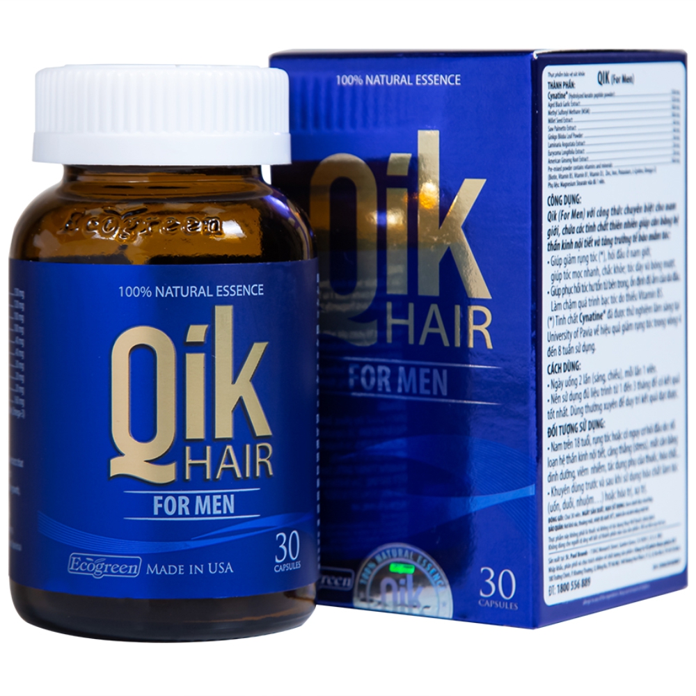 Qik Hair For Men đơn giản hóa việc dưỡng tóc cho nam giới