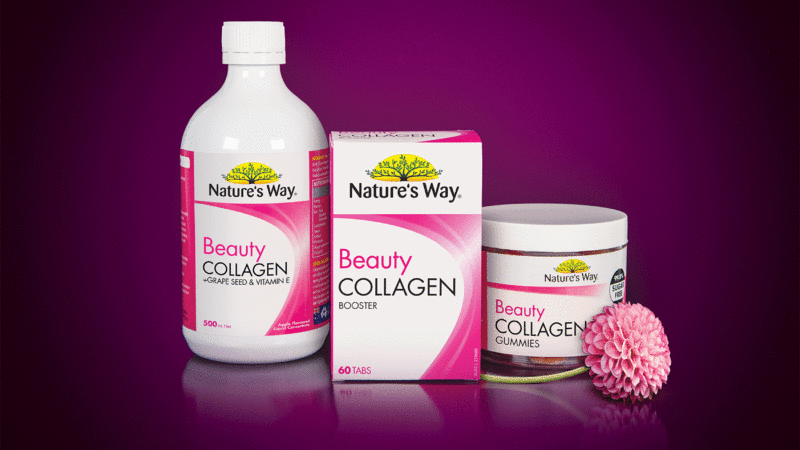 Sản phẩm Nature’s way beauty collagen ngừa lão hóa, chăm sóc da mụn mùa hè