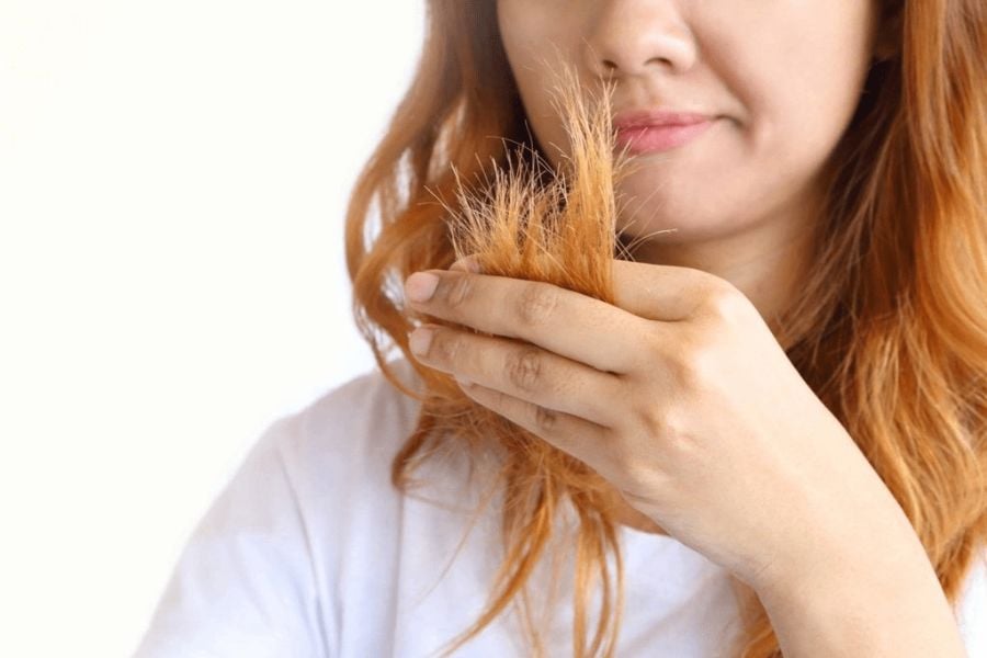 Tóc hư tổn cần được chăm sóc kỹ lưỡng