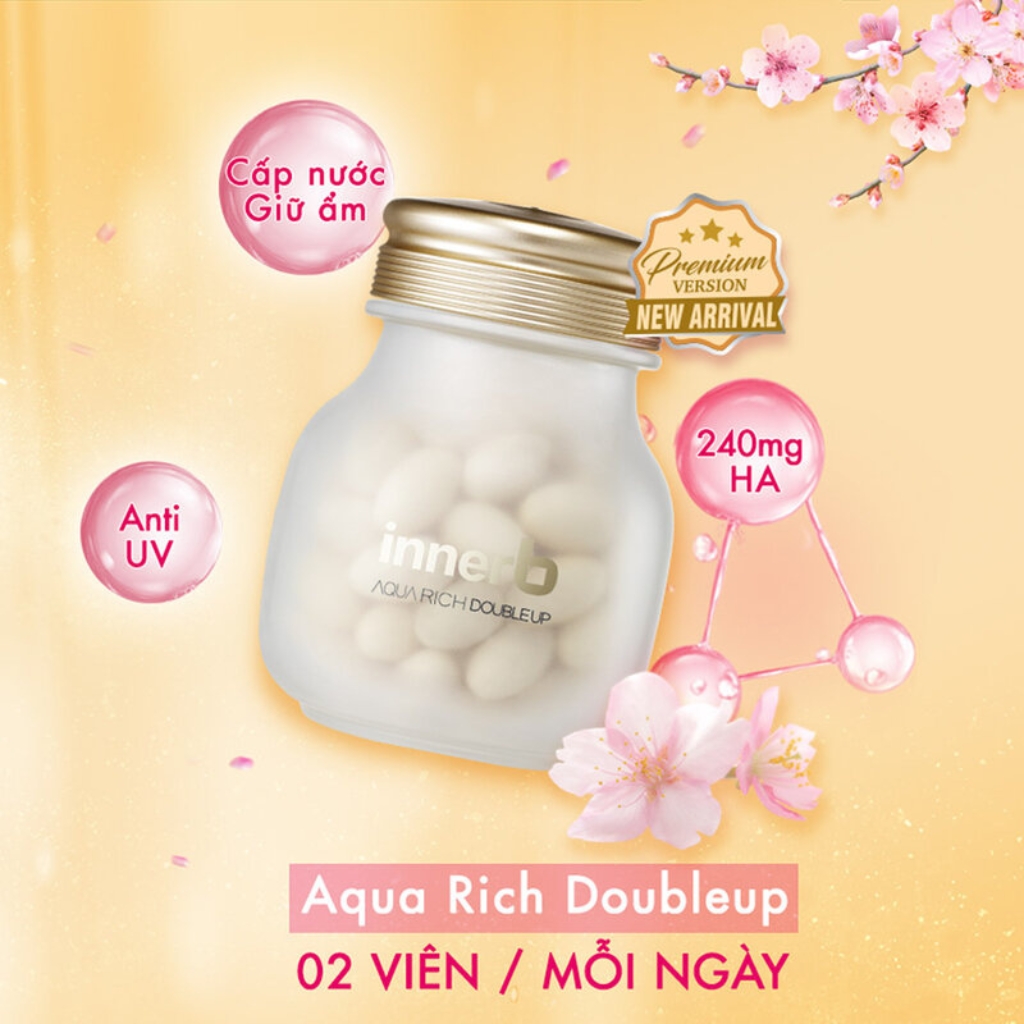 Viên uống đẹp da Innerb Aqua Rich Doubleup
