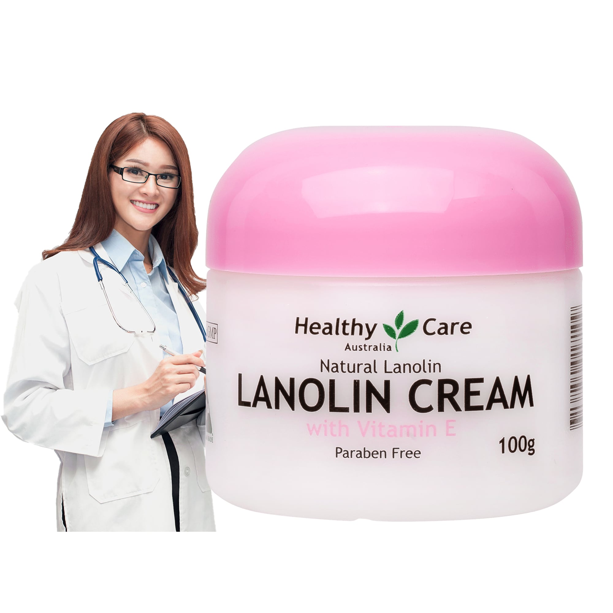Healthy Care Lanolin Cream With Vitamin E giúp làn da khỏe đẹp như ý